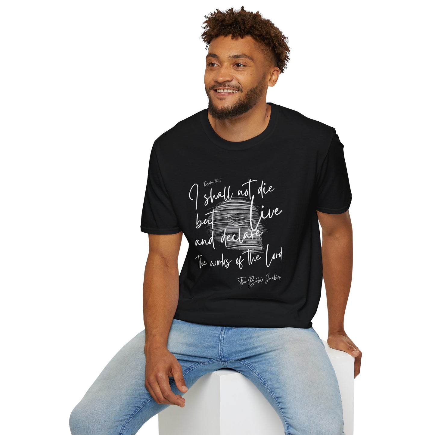 I Shall Live, Unisex Softstyle T-Shirt - The Bible Junkies®