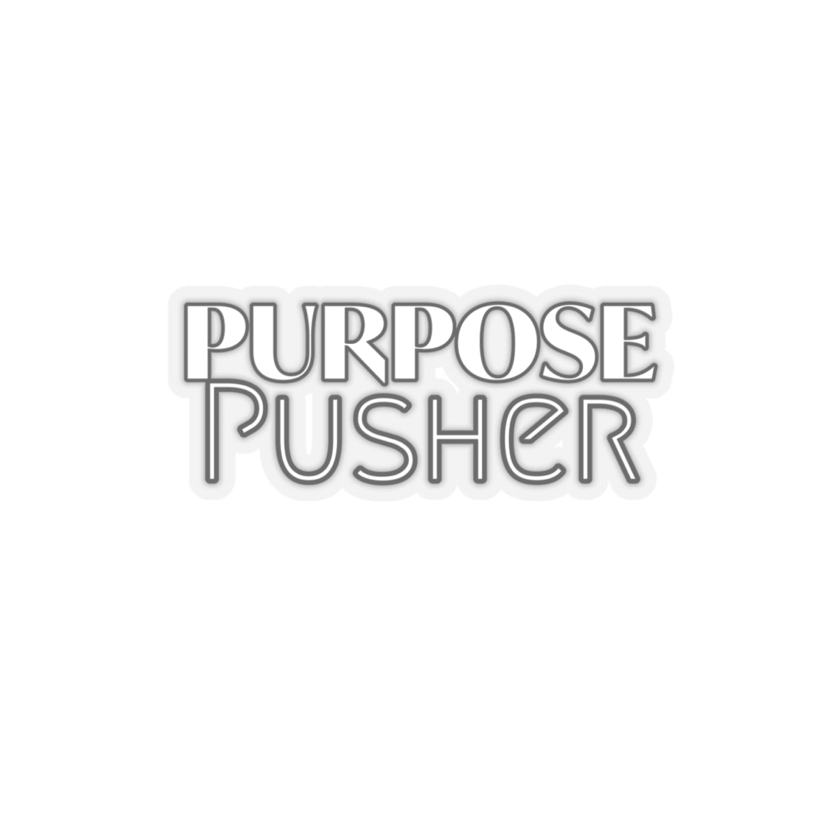 PURPOSE PUSHER Decal/Sticker - The Bible Junkies®