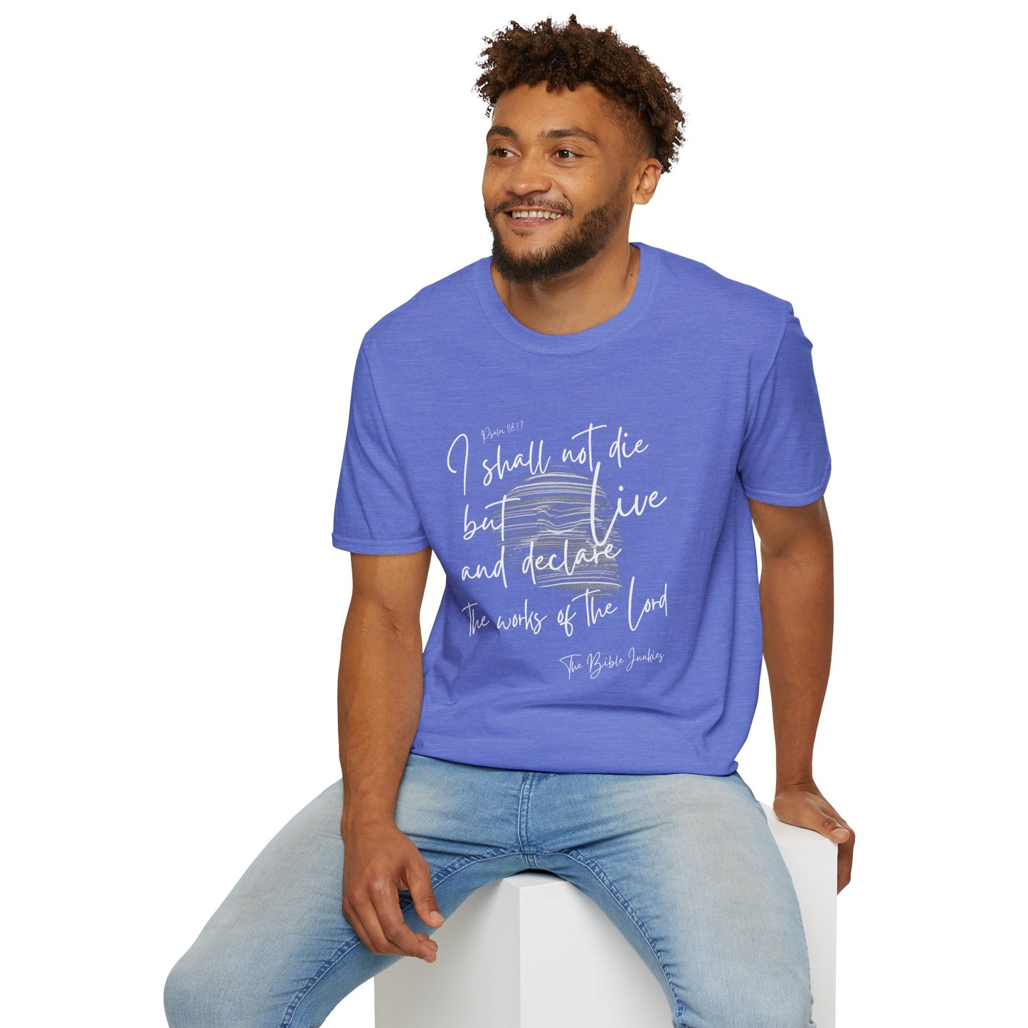 I Shall Live, Unisex Softstyle T-Shirt - The Bible Junkies®