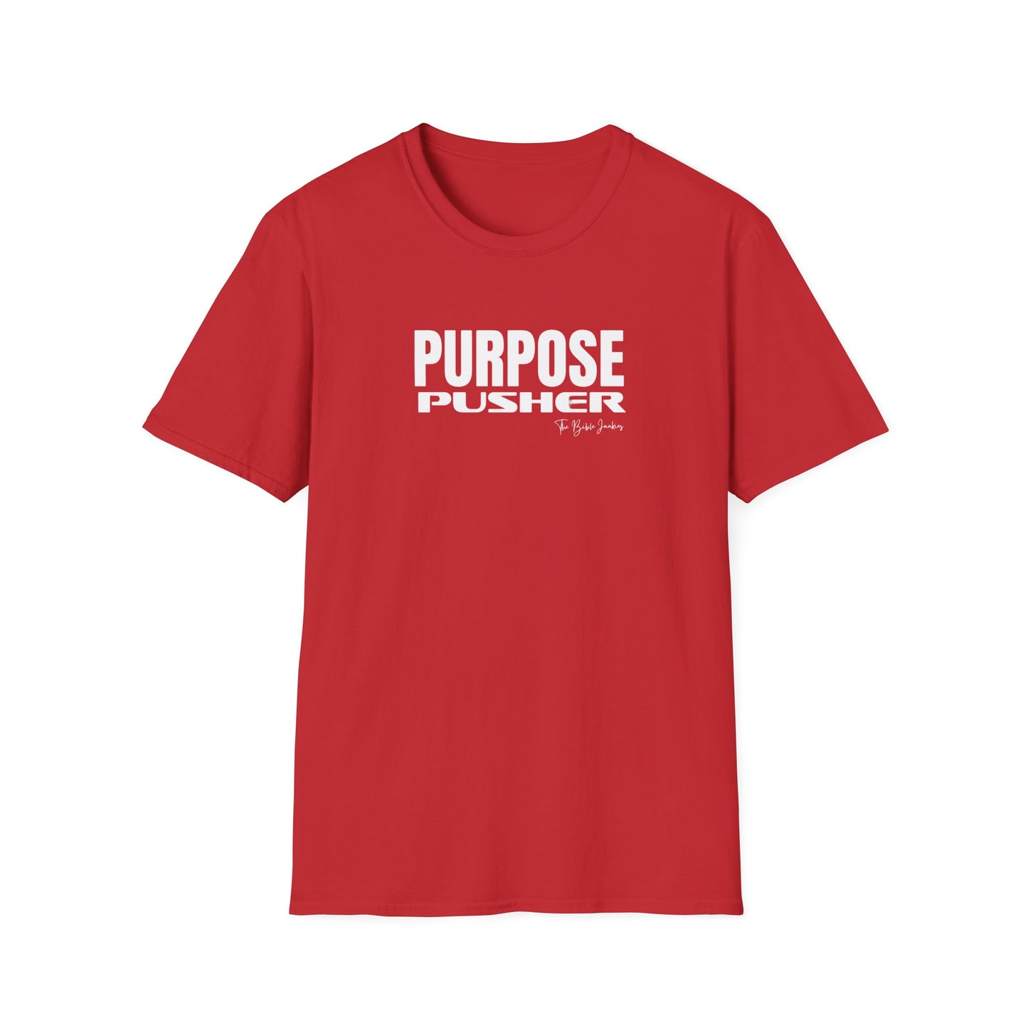 PURPOSE PUSHER, Unisex Softstyle T-Shirt - The Bible Junkies®