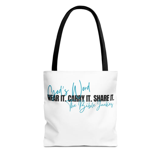 God's Word. Tote Bag - The Bible Junkies®