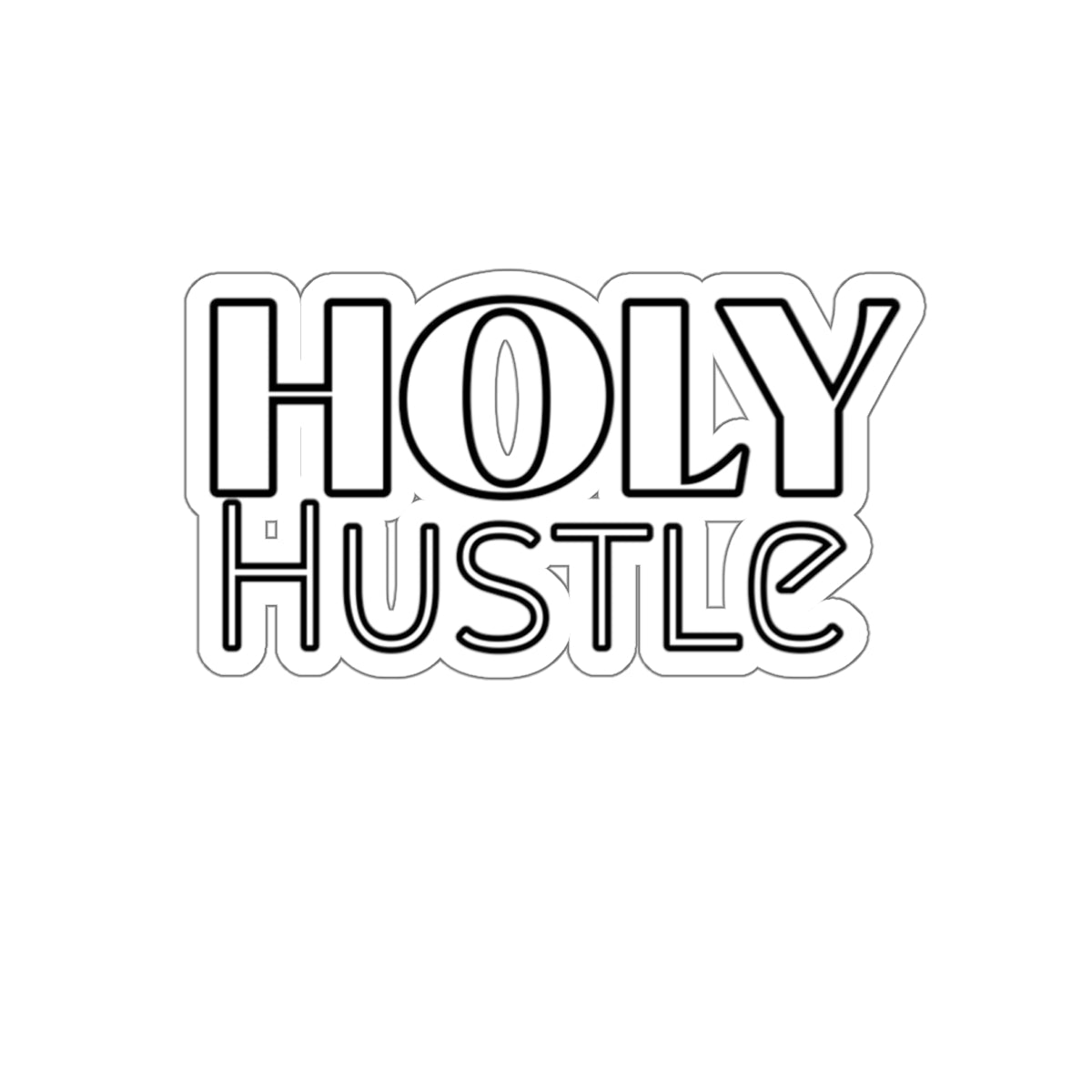 HOLY HUSTLE Decal, Sticker -The Bible Junkies®