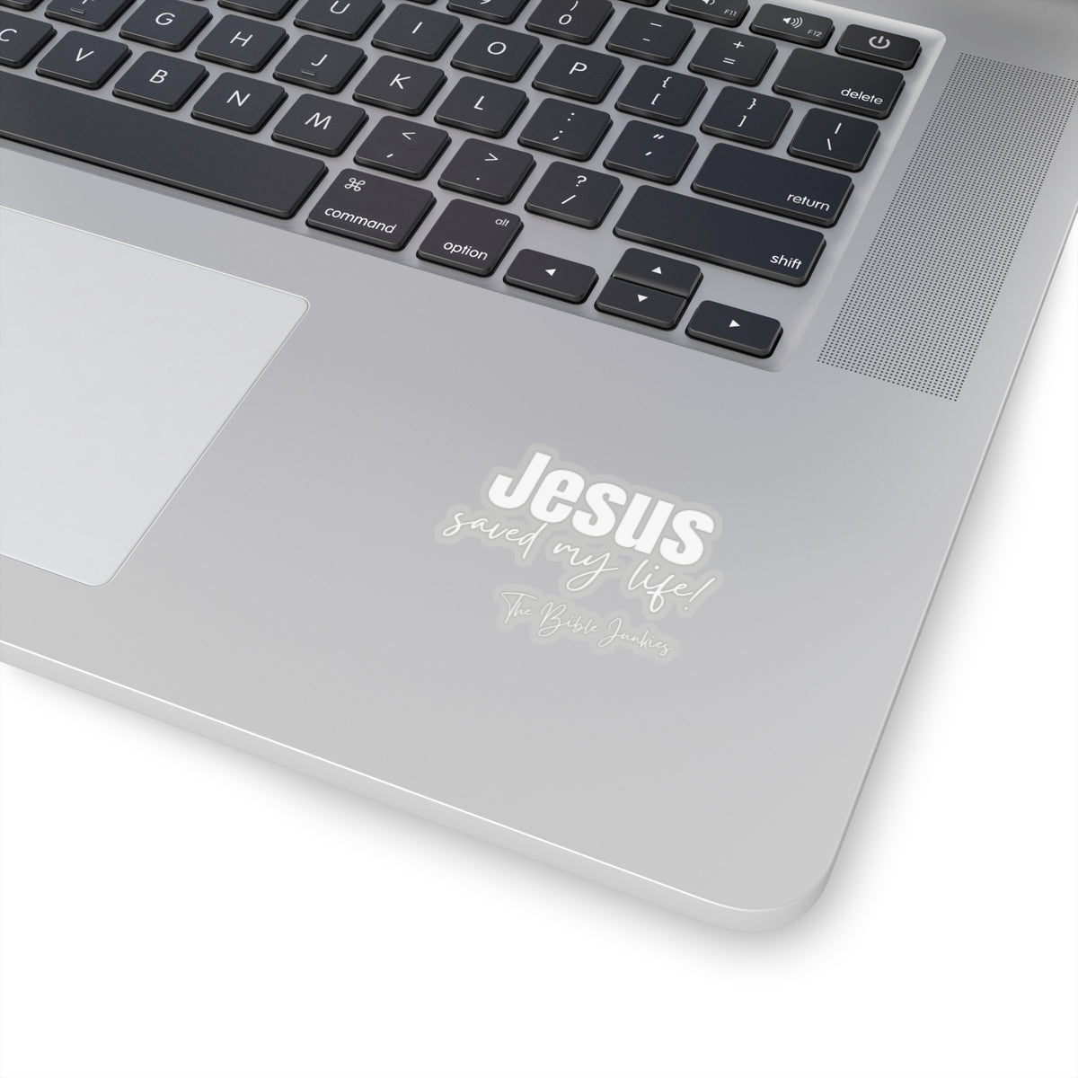 Jesus Saved My Life, Kiss-Cut Stickers - The Bible Junkies®