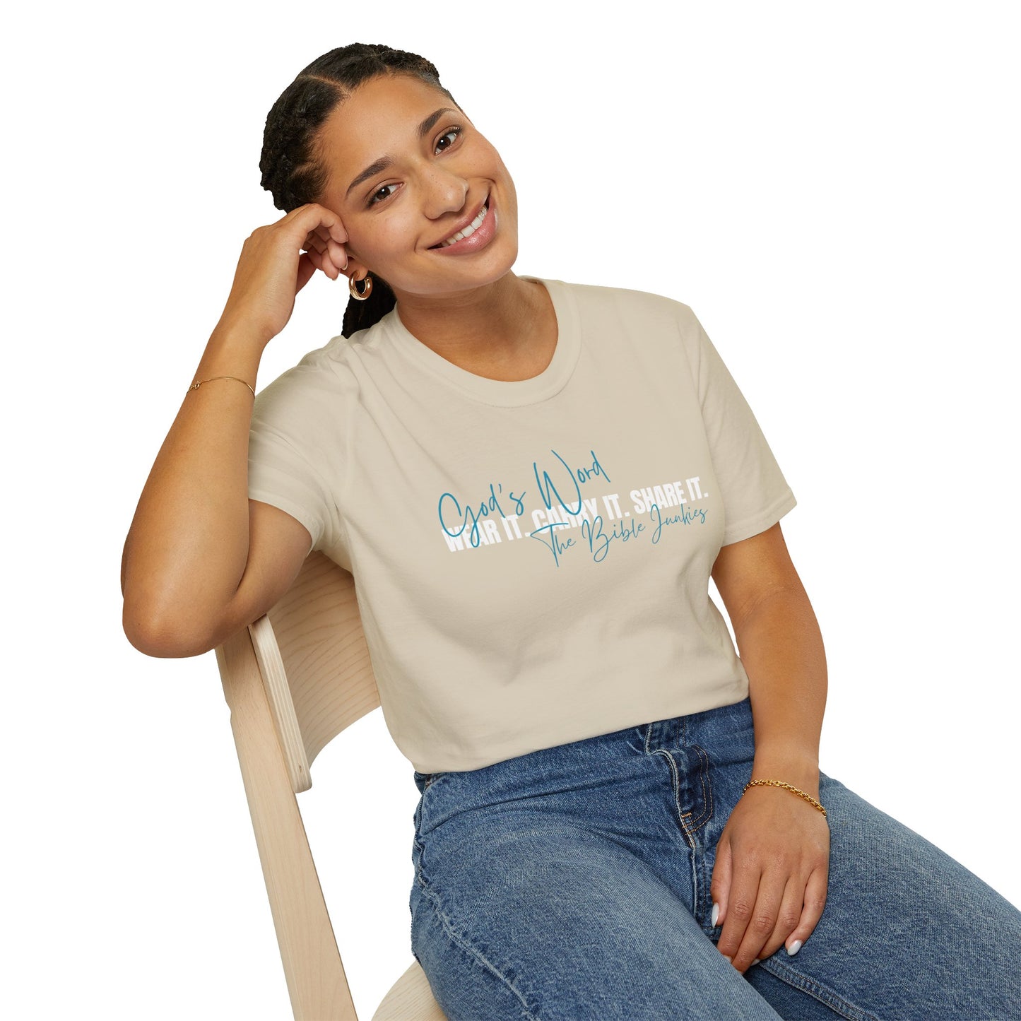 God's Word, Unisex Softstyle T-Shirt - The Bible Junkies