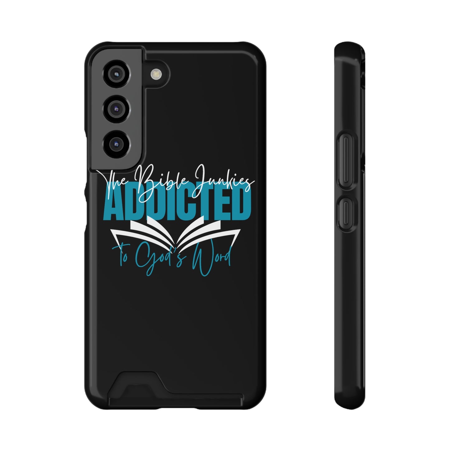 Addicted, Phone Case With Card Holder - The Bible Junkies®