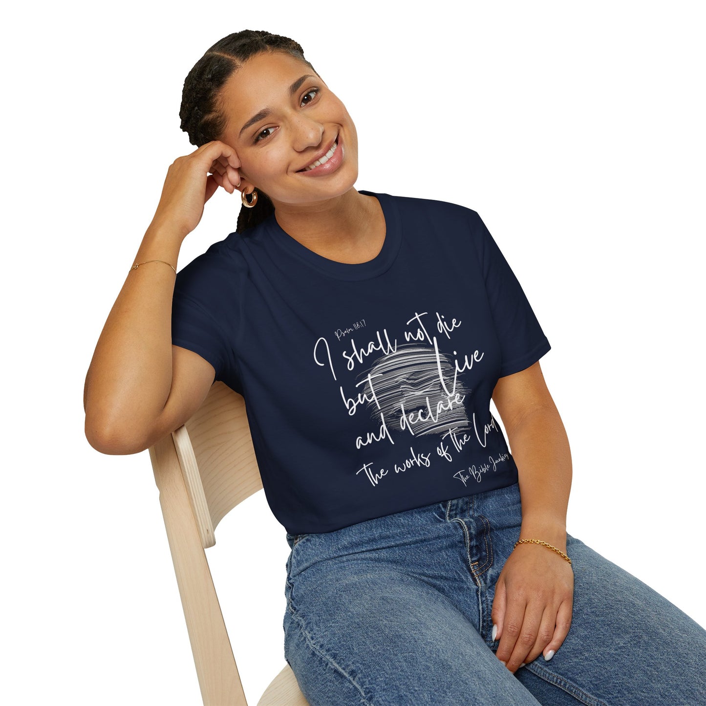 I Shall Live, Unisex Softstyle T-Shirt - The Bible Junkies®