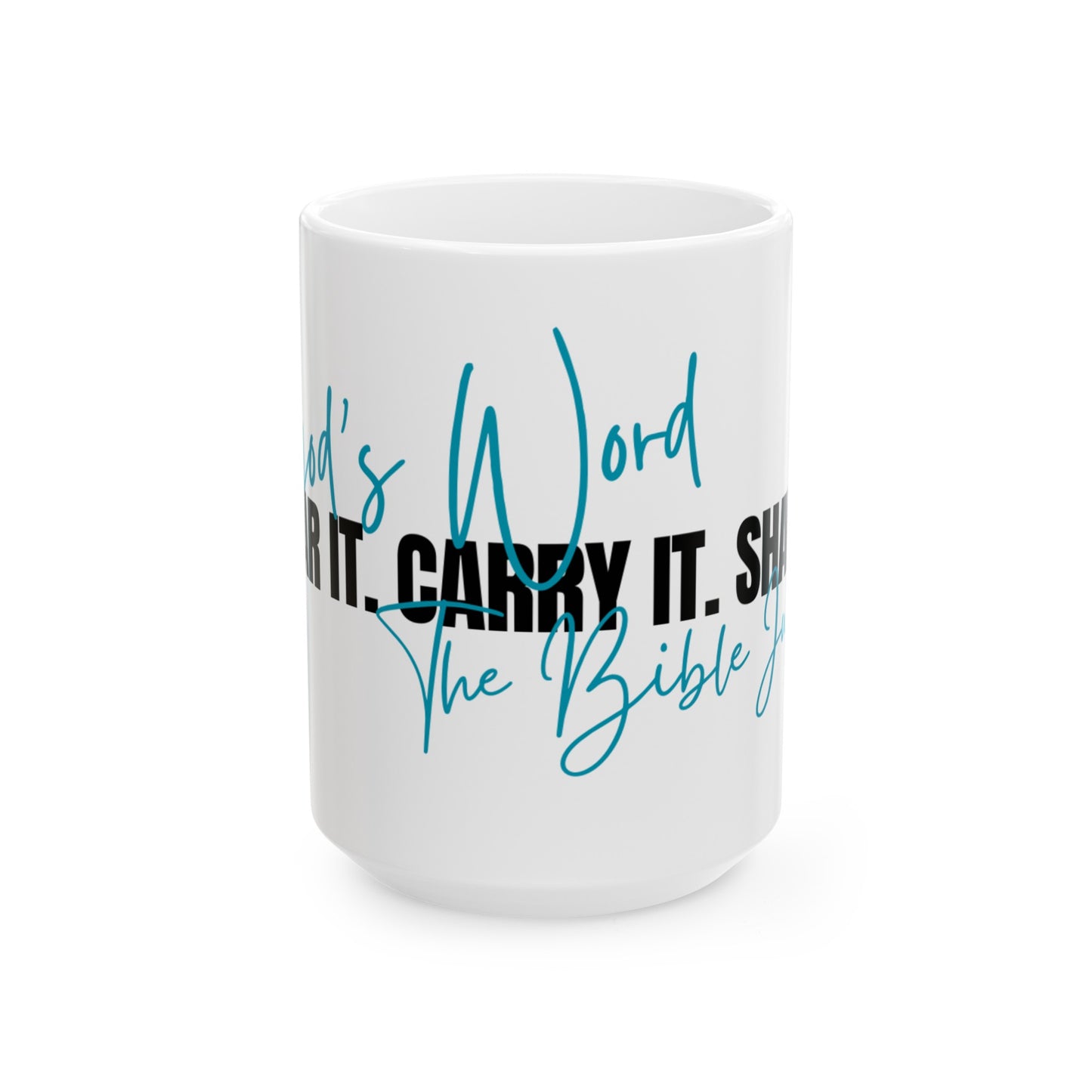 God's Word, Ceramic Mug, (11oz, 15oz) - The Bible Junkies®