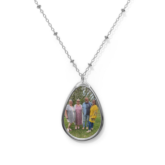 Mamaw's Necklace, Oval Necklace
