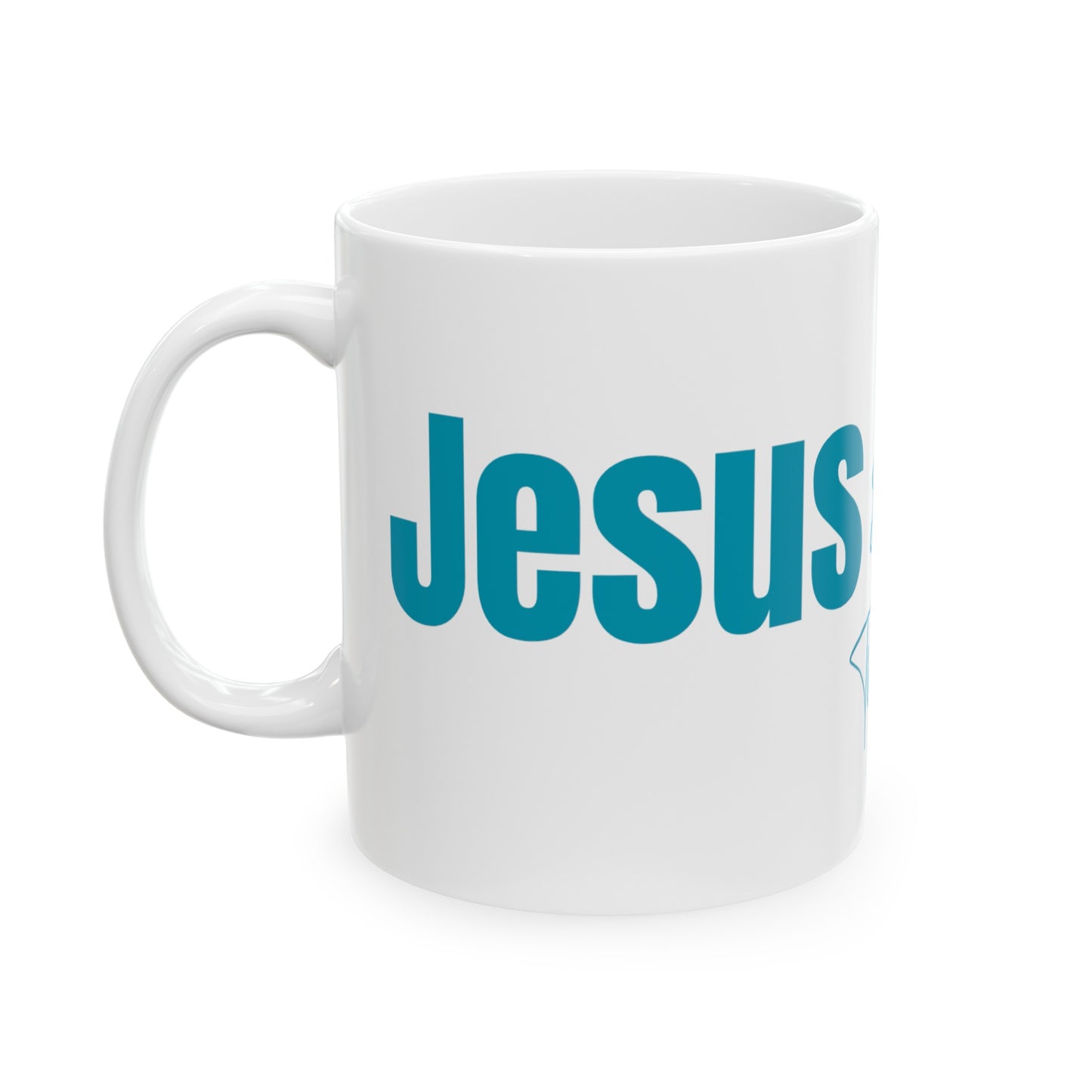 Jesus Saved My Life, Ceramic Mug, (11oz, 15oz) - The Bible Junkies®