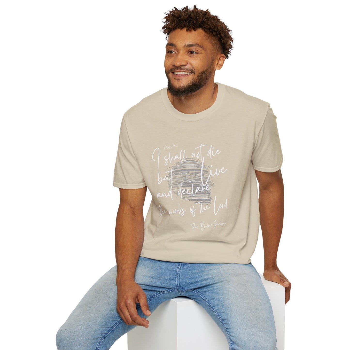 I Shall Live, Unisex Softstyle T-Shirt - The Bible Junkies®