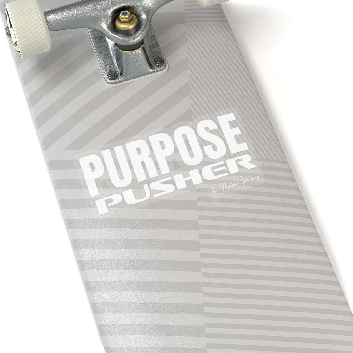 Purpose Pusher, Kiss-Cut Stickers - The Bible Junkies®