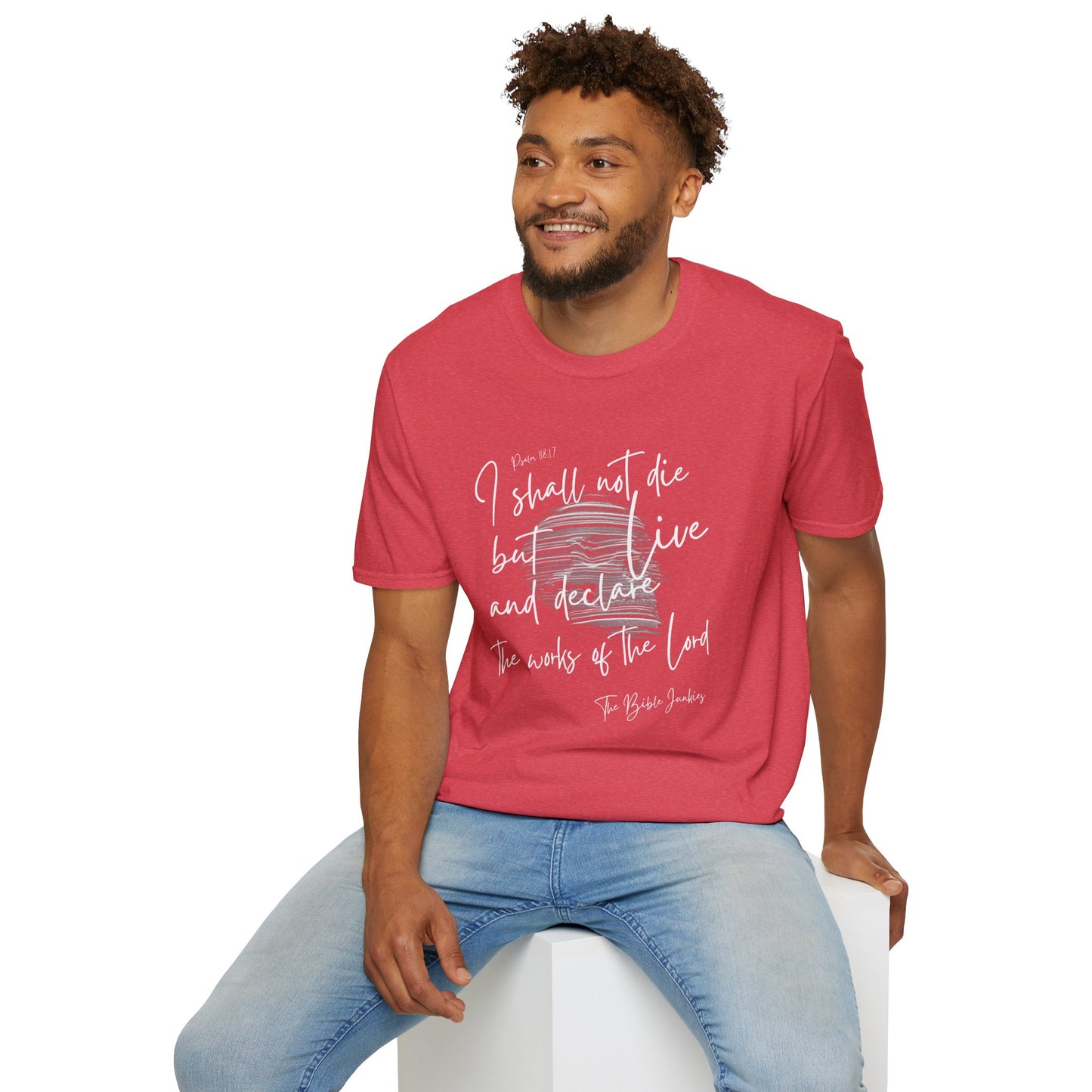 I Shall Live, Unisex Softstyle T-Shirt - The Bible Junkies®