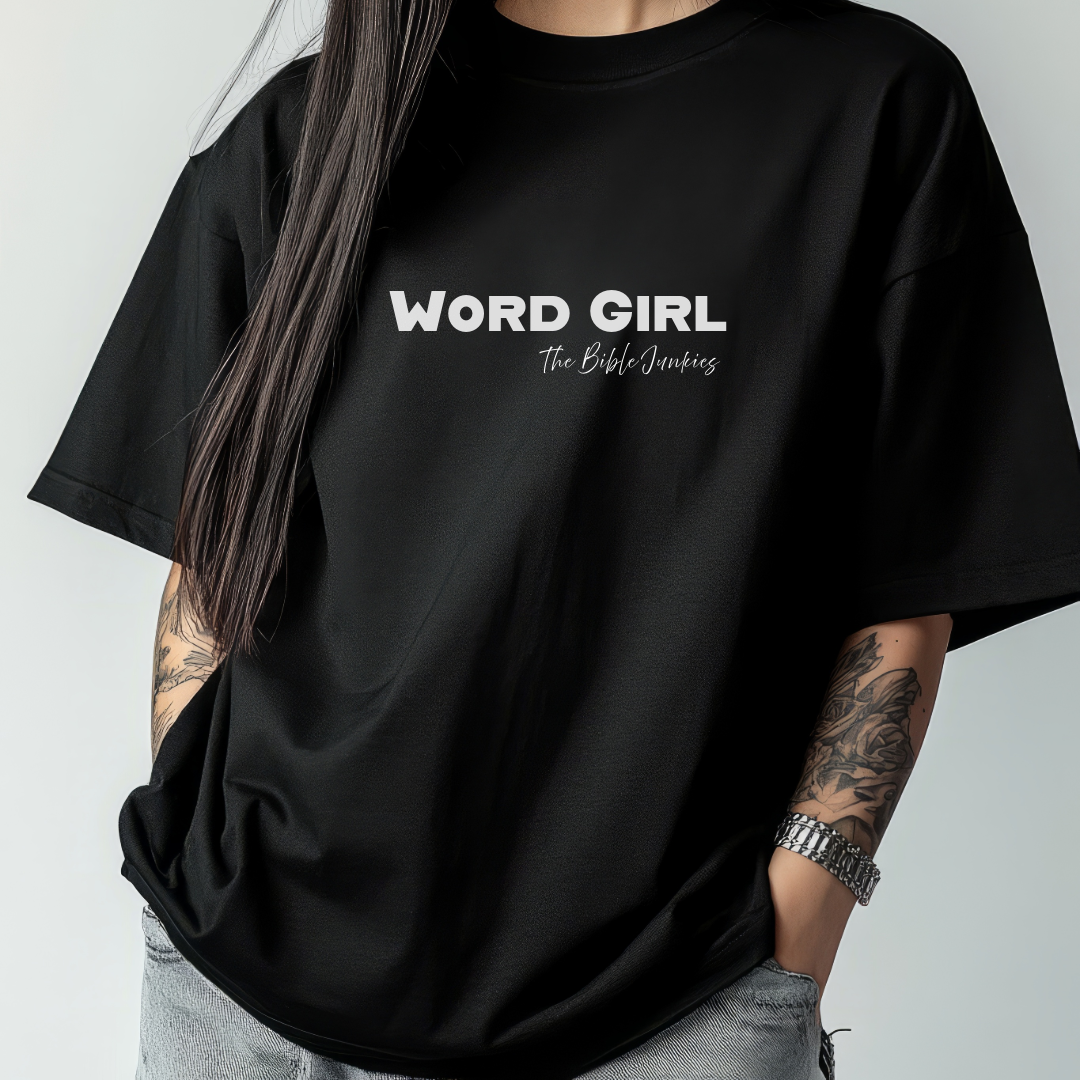 Word Girl, Unisex Softstyle T-Shirt - The Bible Junkies®